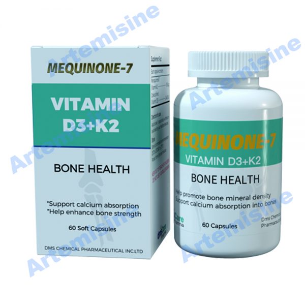 Vitamin K2 180ug and vitamin D3 24mg Soft Capsules