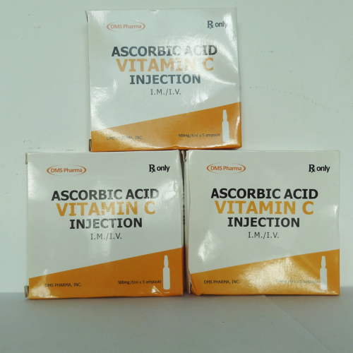 Vitamin C injection 5ml:500 mg 